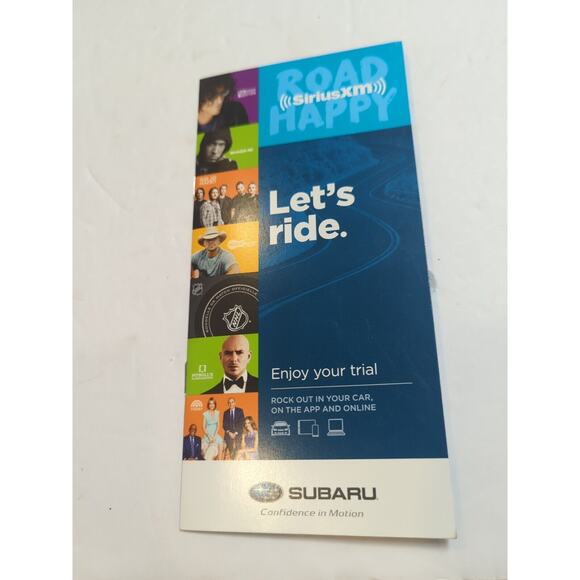 2017 Subaru WRX WRX STI Owners Manual Set with Case W/Starlink Owner's Manual - Picture 13 of 16